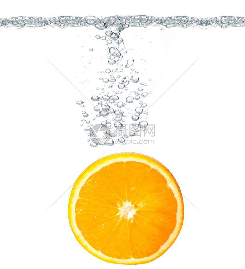 橙子橙子白色水果图片