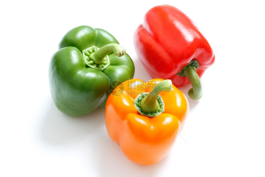 贝尔胡椒饮食白色绿色工作室营养团体烹饪蔬菜辣椒沙拉图片