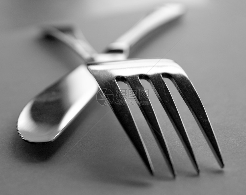 艺术餐具团体午餐厨房宏观金属菜单用具奢华桌子工具图片