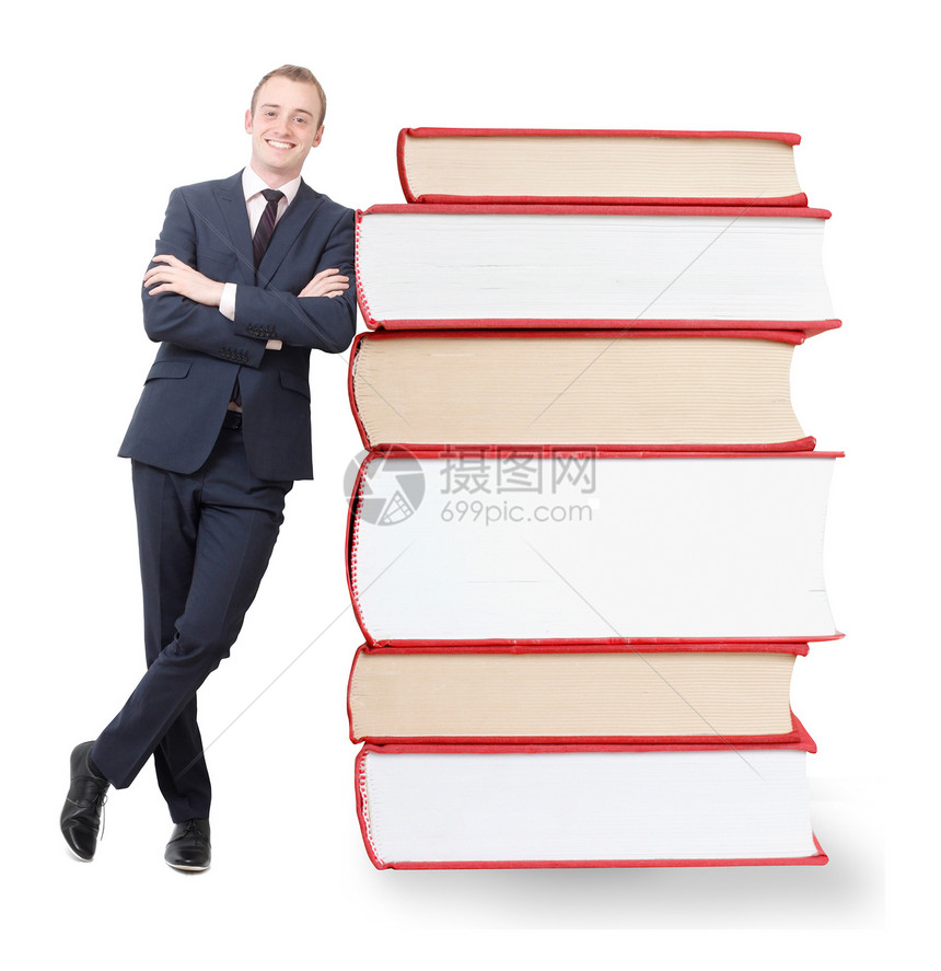 书本堆放咨询训练商业文学白色知识图书学校图书馆全书图片