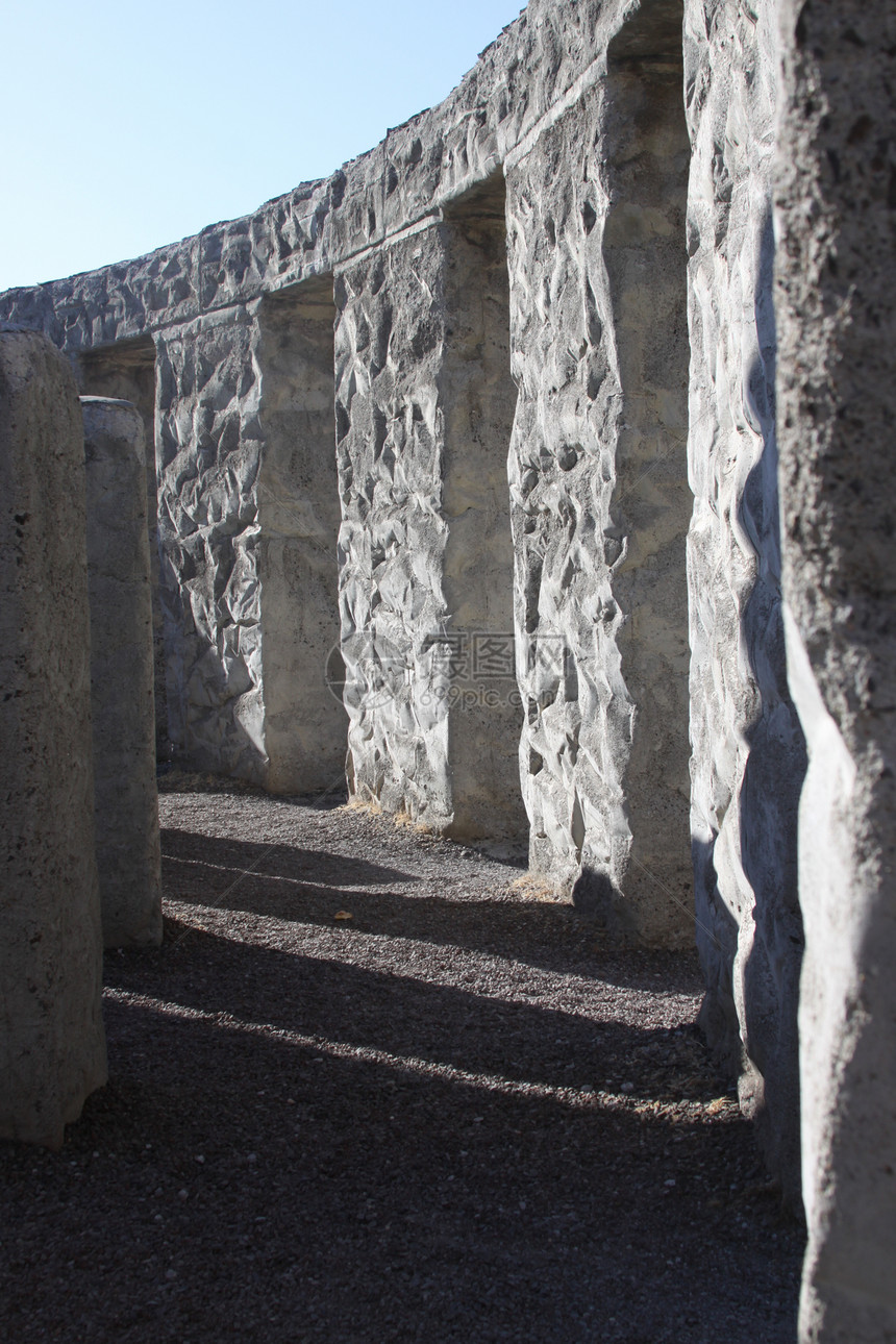 巨石柱复制自然光吸引力旅游小路蓝天石头石径胜地旅行复制品图片