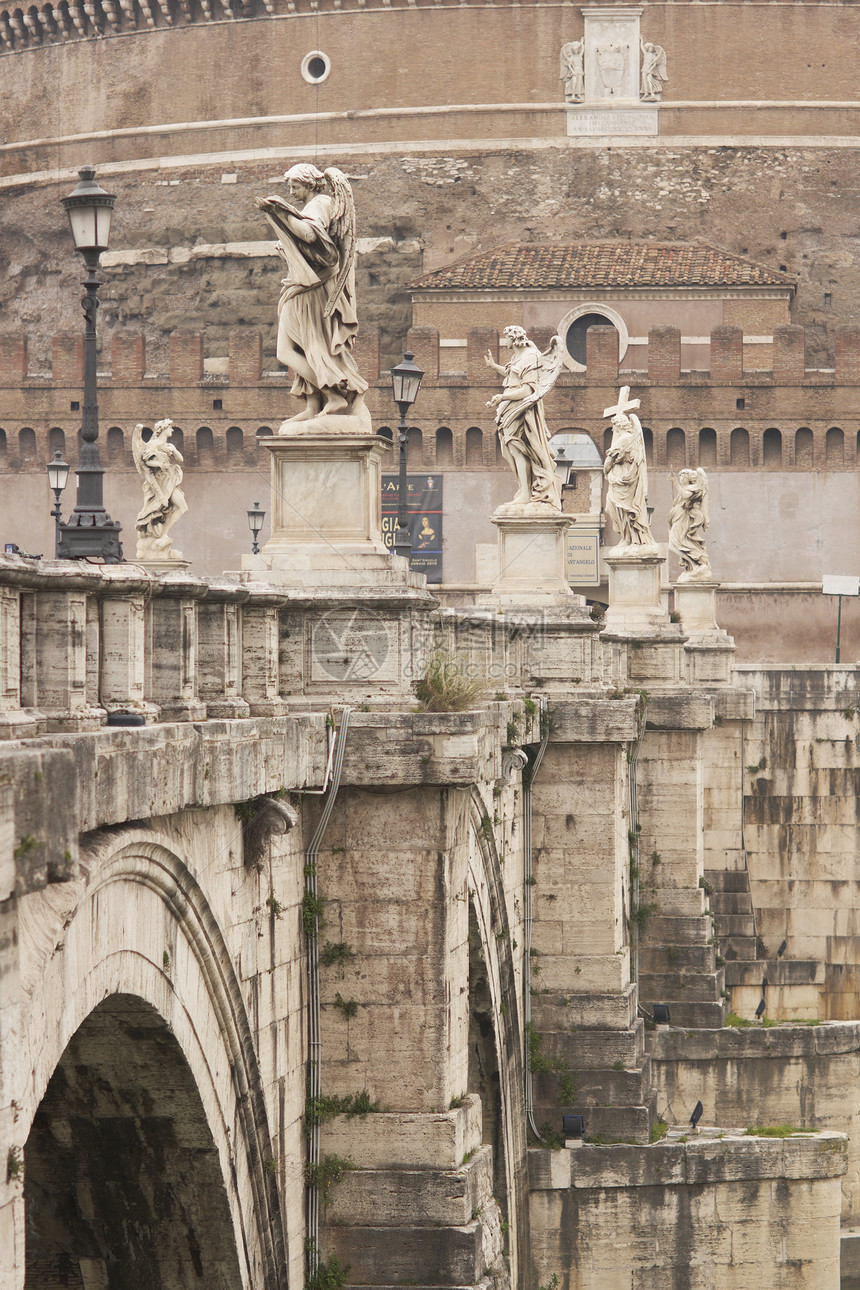 圣圣安热吸引力城堡游客首都历史性建筑雕像图片