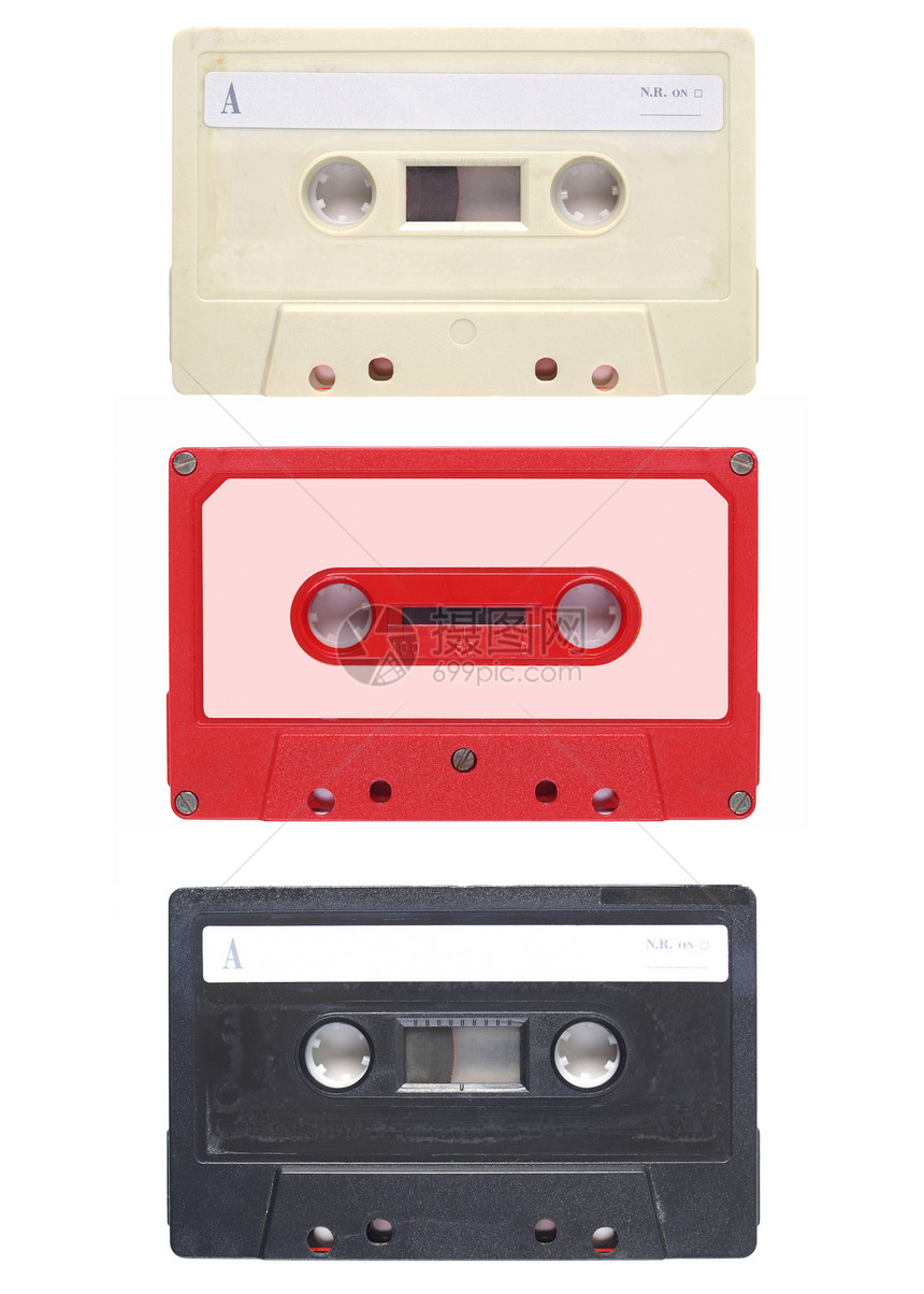 磁带盒技术艺术电子产品空白记录音响立体声白色音乐磁带图片