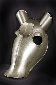 盔甲比赛铆钉骑士金属背景图片