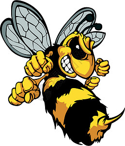 蜂蜂蜂卡通矢量图像高清图片