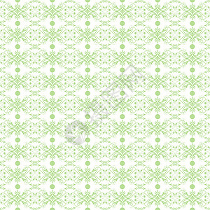 无缝花纹创造力装饰插图叶子条纹绿色绘画白色墙纸背景图片