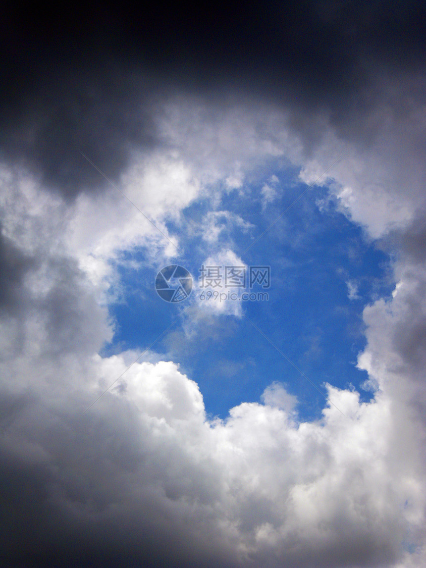 天空云景灰色蓝色气象天堂形状自由环境图片