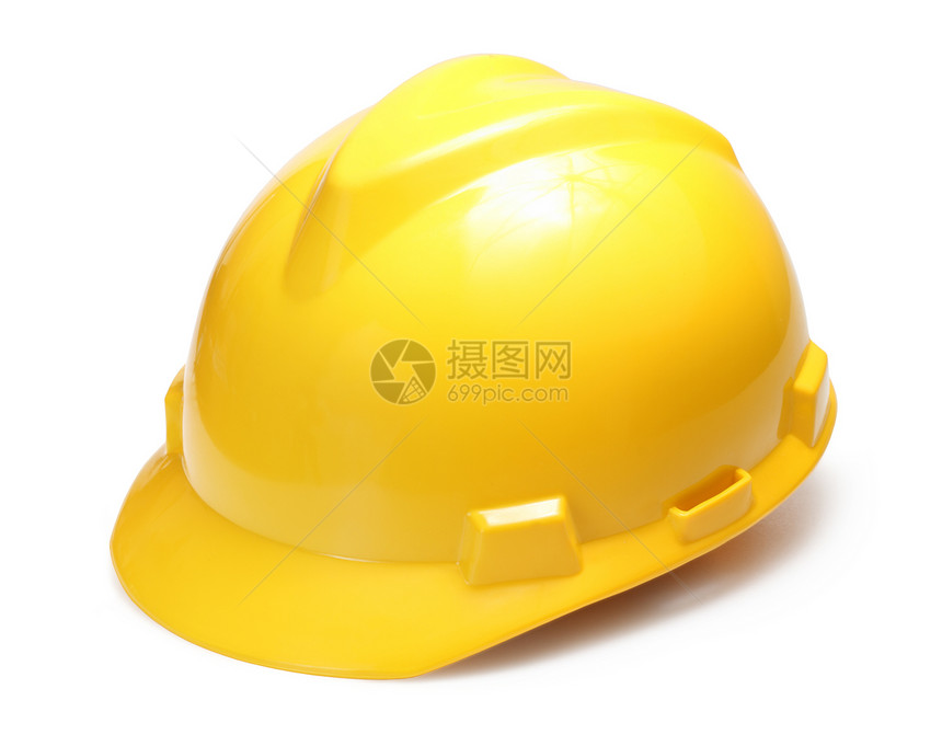 硬帽子齿轮职业头饰衣服黄色安全塑料白色建设者安全帽图片