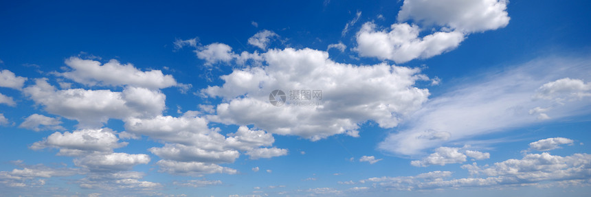 云和蓝天空天空多云风景天气环境白色自由气象天堂蓝色图片