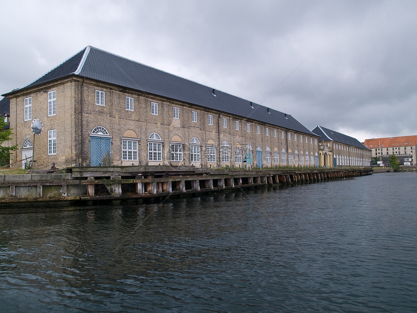 美丽美丽的哥本哈根丹麦旅游乡村港口场景风景城市旅行游客血管地标图片