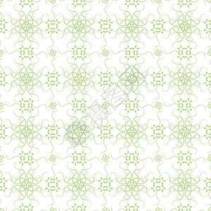无缝花纹墙纸插图条纹创造力叶子绿色绘画装饰背景图片