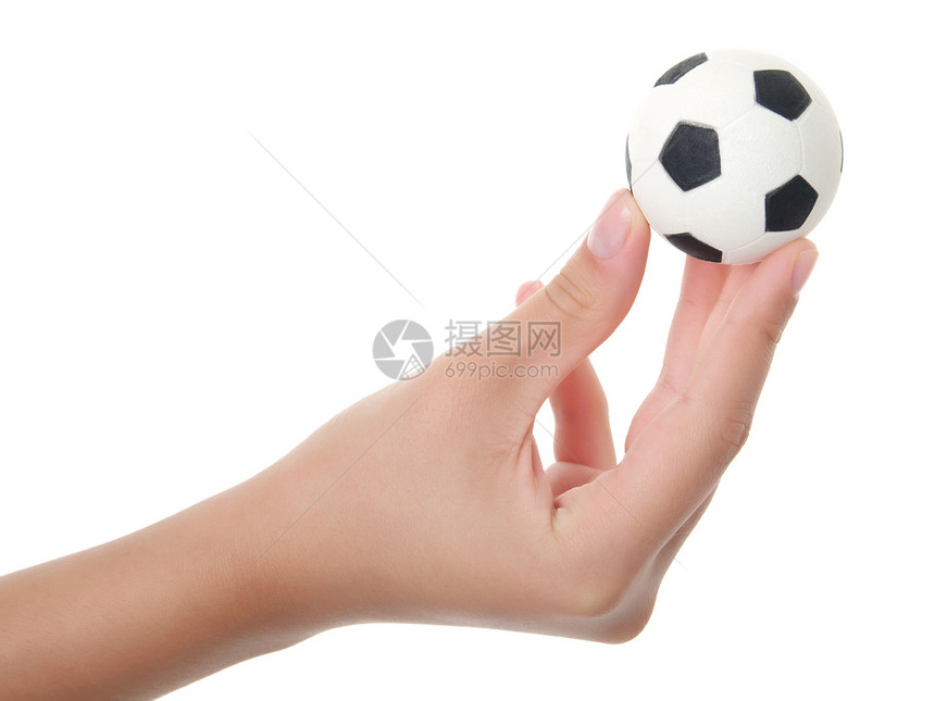 青少年手握运动球季节足球休闲接缝闲暇女孩白色成人玩具橡皮图片