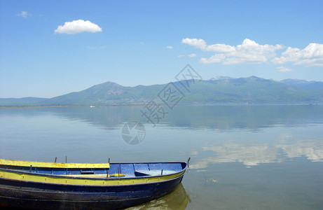 湖滨 马西多尼亚背景图片