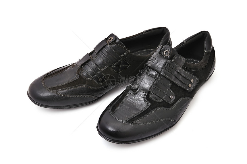 运动鞋鞋类衣服跑步铆钉水平蕾丝宏观鞋带黑色橡皮图片