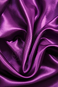 平滑优雅的丝绸可用作背景材料曲线紫丁香布料感性版税投标纺织品银色粉色背景图片