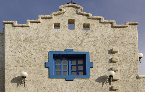 一个希腊风格的小窗口背景图片