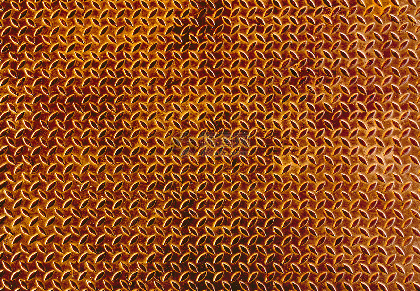 金属地板背景钻石工厂地面工业网格橙子建筑材料盘子床单图片