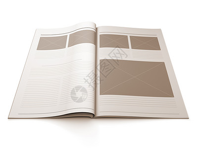页面奶白色用于设计布局的面条空白页面框架文档床单商业电子白色插图笔记写作打印背景