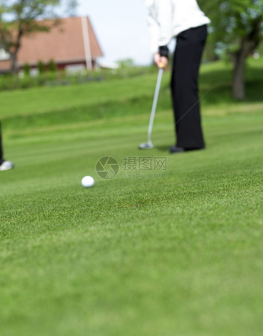 高尔夫情况运动球座休闲女性活动天空乐趣图片