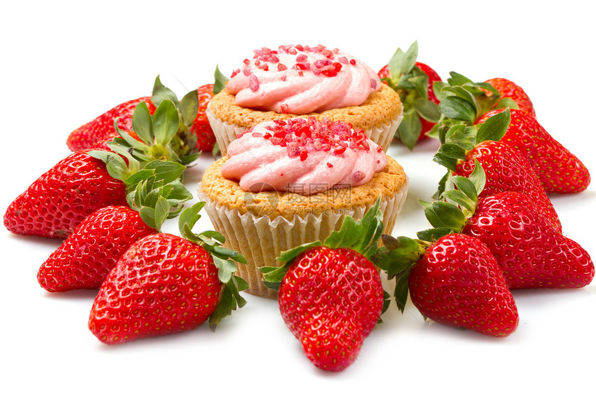 草莓蛋糕早餐蛋糕水果糕点玫瑰粮食甜点贪婪桌子馅饼图片