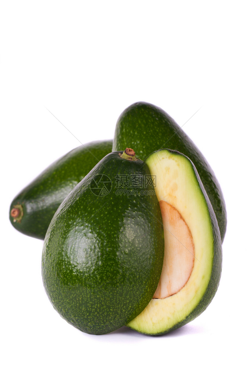 白种鳄梨水果食物白色热带绿色饮食营养图片
