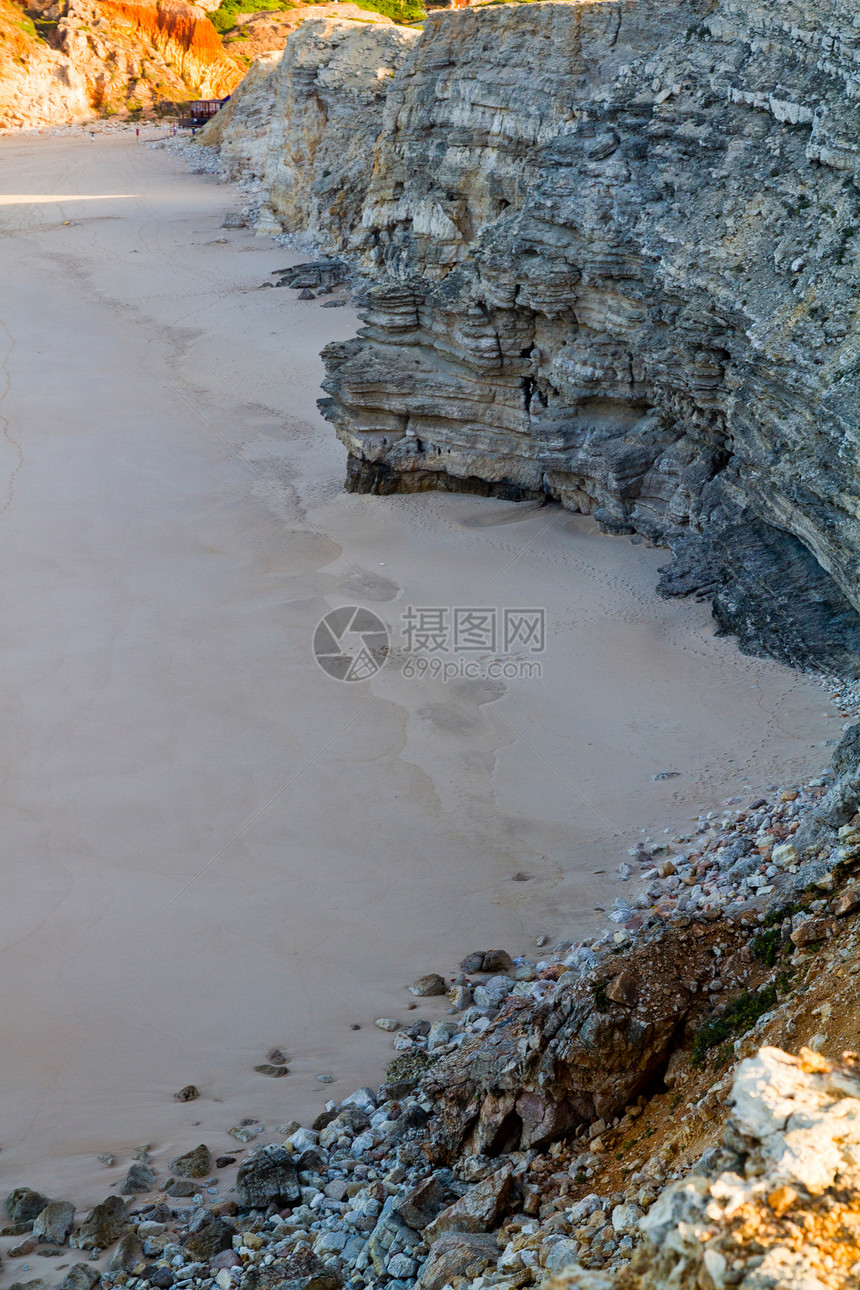 萨格里斯悬崖旅行海岸支撑海滩海岸线边缘岩石海洋图片