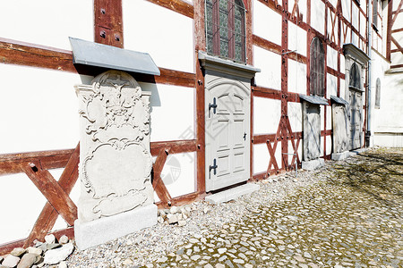波兰西里西亚贾沃尔的木制教堂历史旅行结构历史性外观景点位置建筑世界遗产建筑学背景图片