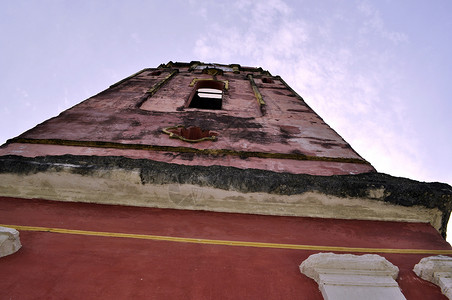 古阿纳卡斯特 科斯塔里卡的旧教会观点高清图片