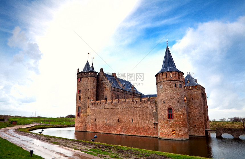 穆伊登荷兰城堡图片