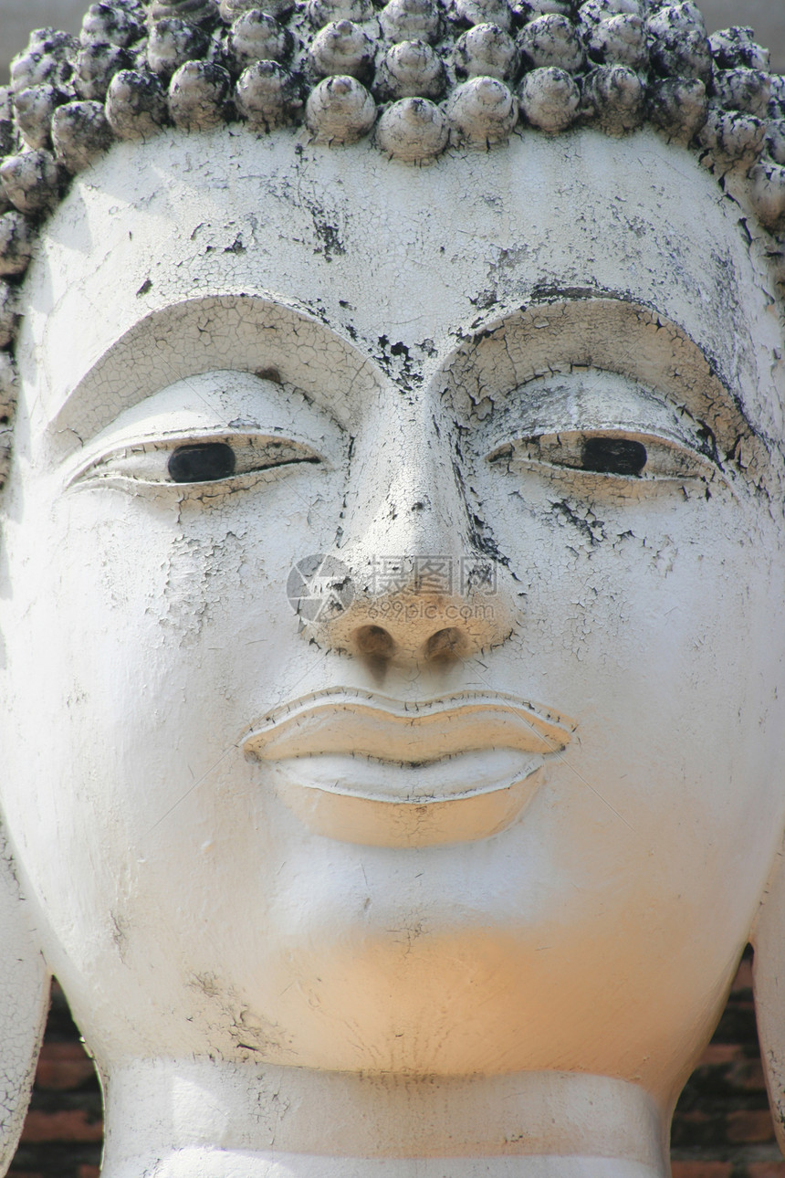 佛佛面脸吸引力历史性游客石头旅行佛教徒寺庙文化宗教地标图片