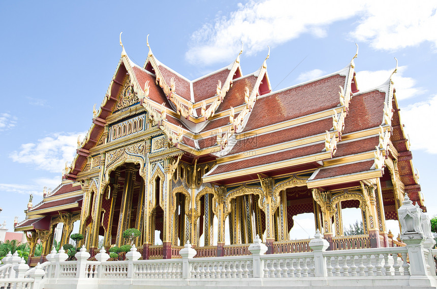 泰国Bangkok佛教馆遗产绘画寺庙画报建筑学旅行建筑地标王国城市图片