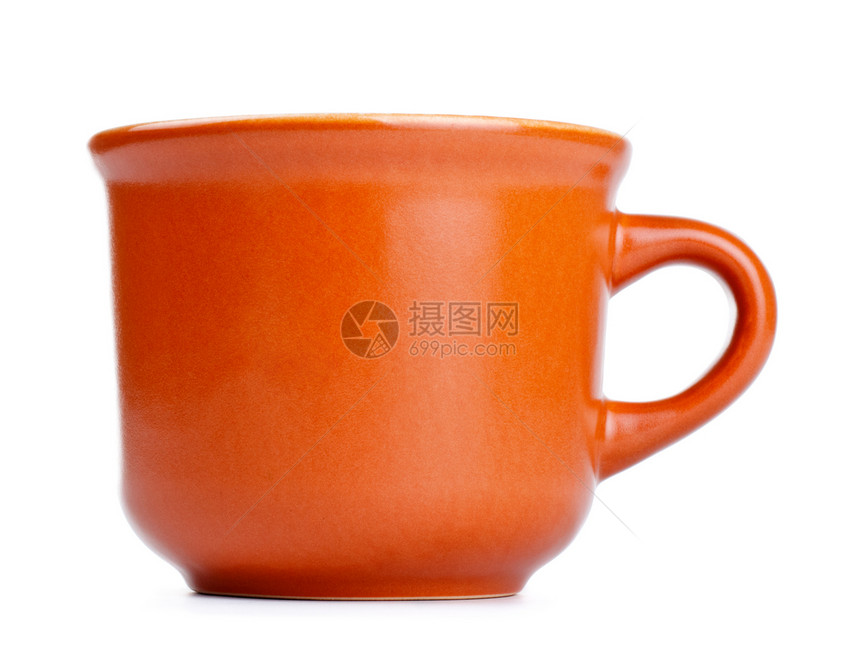 咖啡杯用具照片黄色橙子陶瓷餐具白色菜肴制品黏土图片
