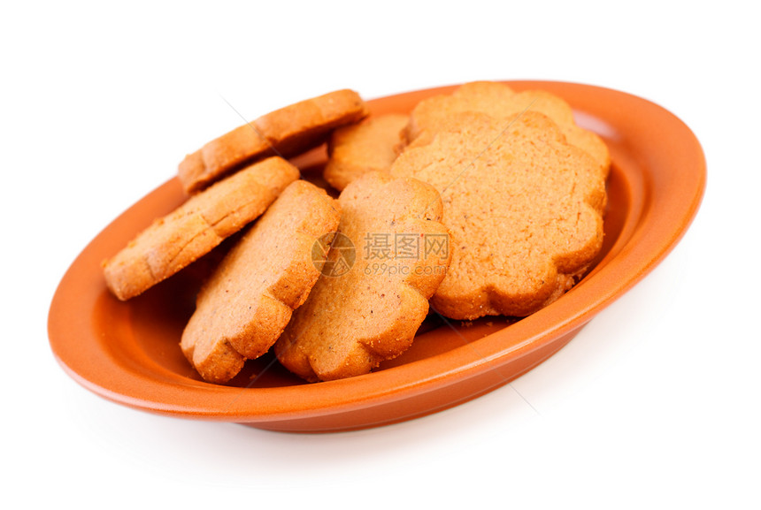 肉桂饼干盘碳水陶艺零食小吃干粮陶瓷化合物面包面团陶器图片