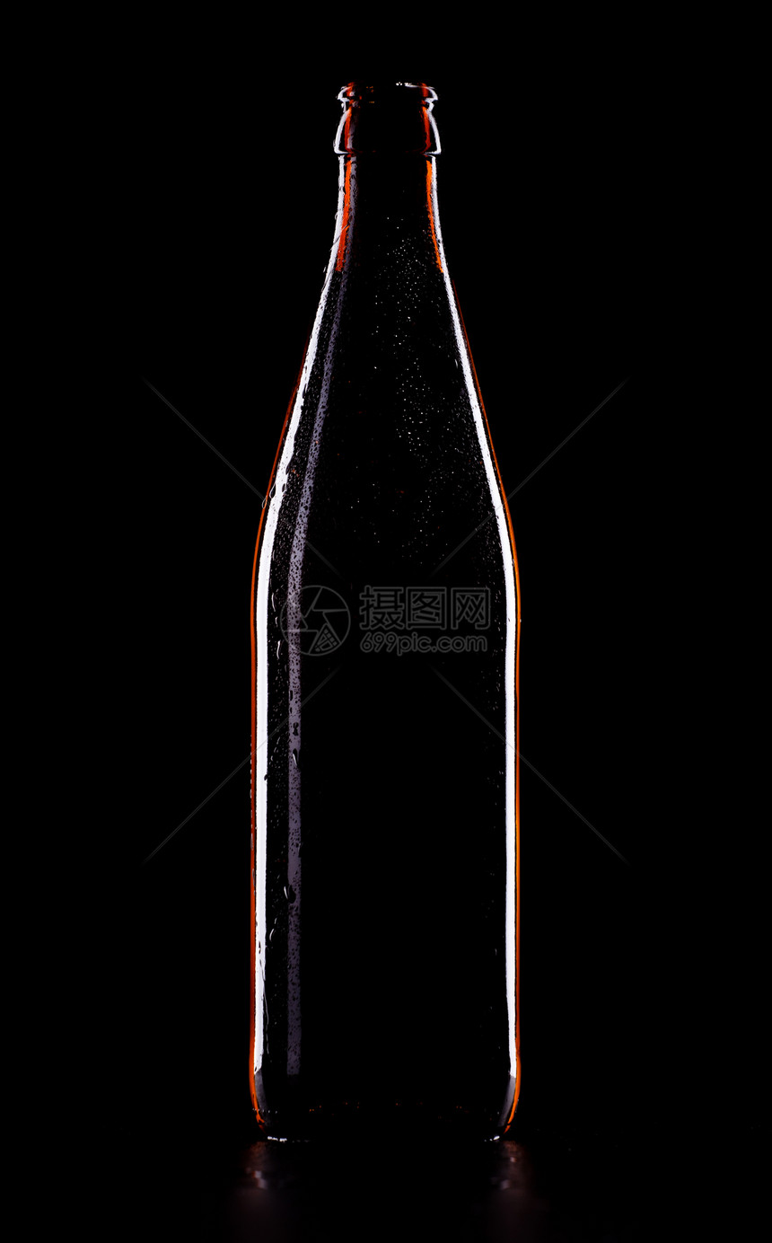 啤酒瓶加黑数字玻璃品牌庆典白色空白脖子瓶子饮料照片图片
