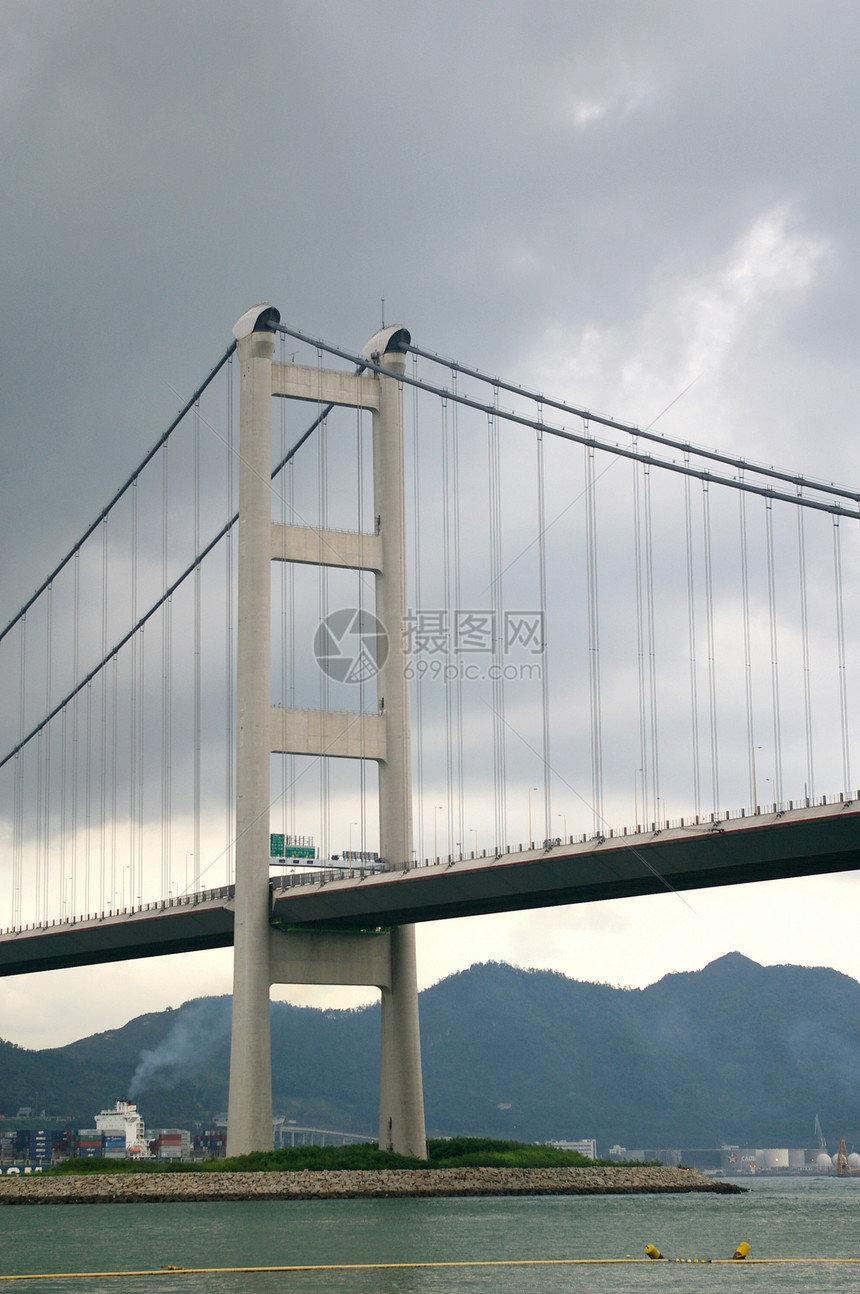 香港清马桥金融地标阳光游客旅游运输建筑连接器电缆天空图片