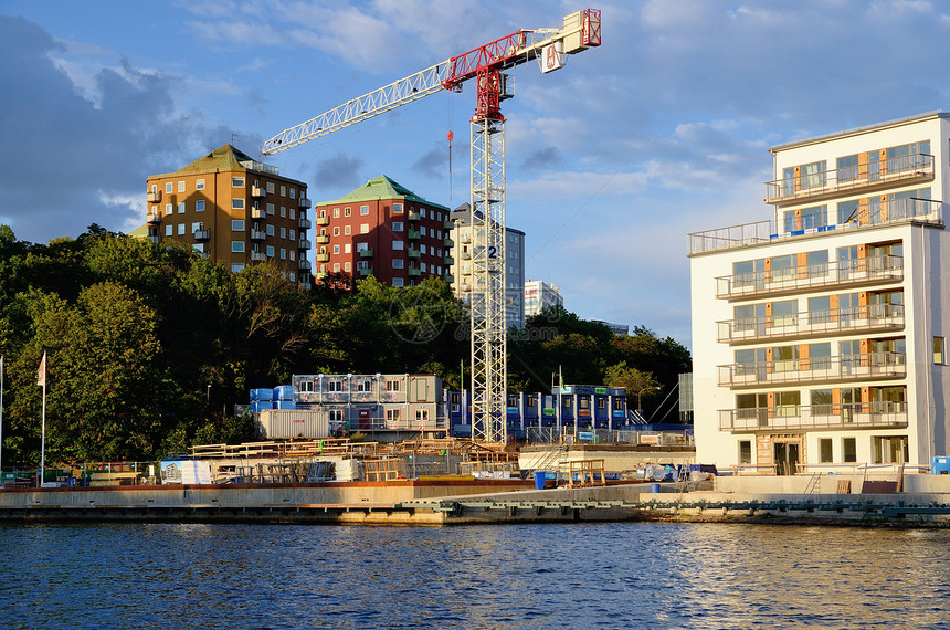 斯德哥尔摩首都建筑国家旅游城市场景存储建筑学市中心旅行图片