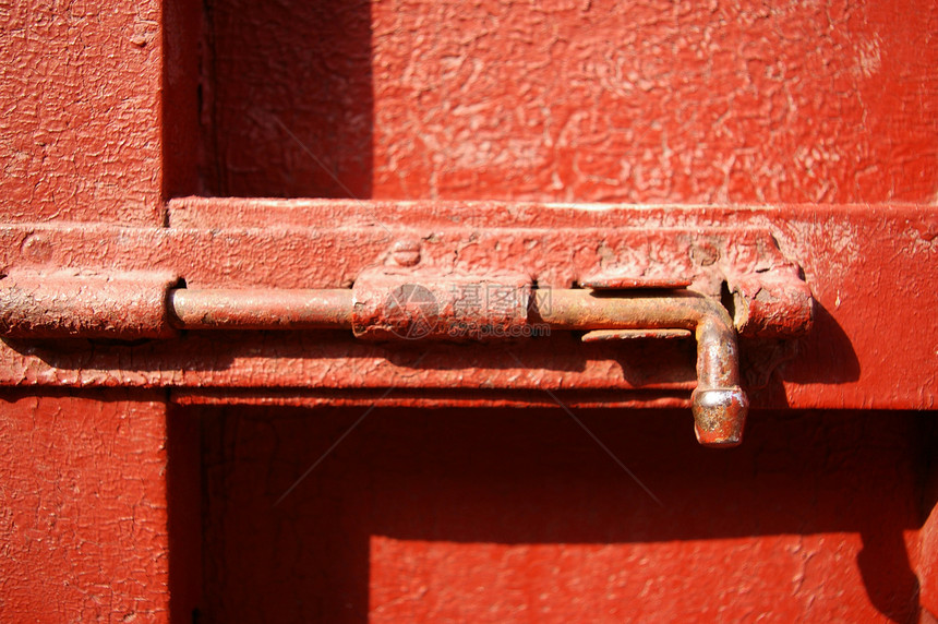 中国锁和门建筑学青铜房子入口艺术金属木头黄铜文化戒指图片