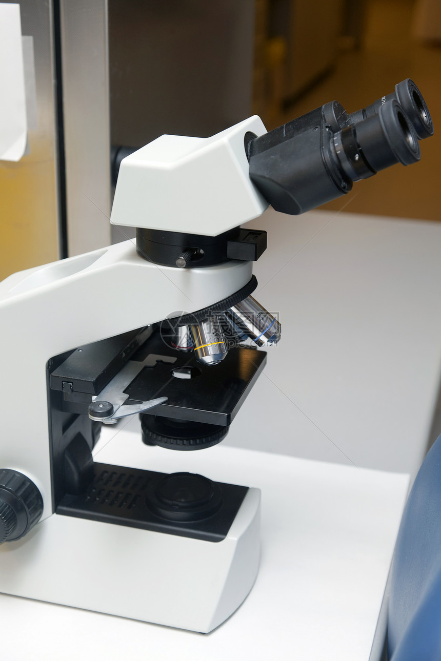 实验室显微镜乐器技术实验镜片化学蓝色锻炼科学生活学习图片