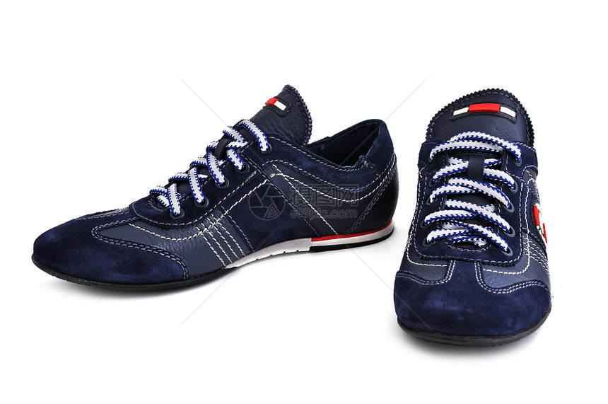 运动鞋白色跑鞋衣服橡皮蓝色健康配件跑步鞋类男性图片