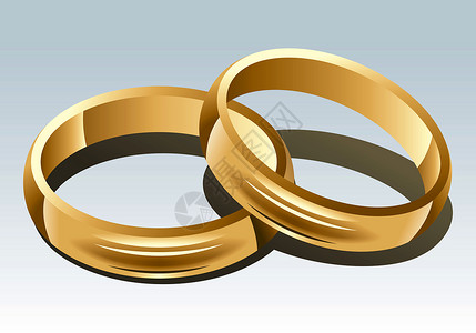 结婚戒指家庭礼物丈夫仪式夫妻寡妇婚姻展示插画师光栅化背景图片