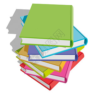 书库计算机图书馆信息青色平装绘图橙子手册出版物教科书背景图片