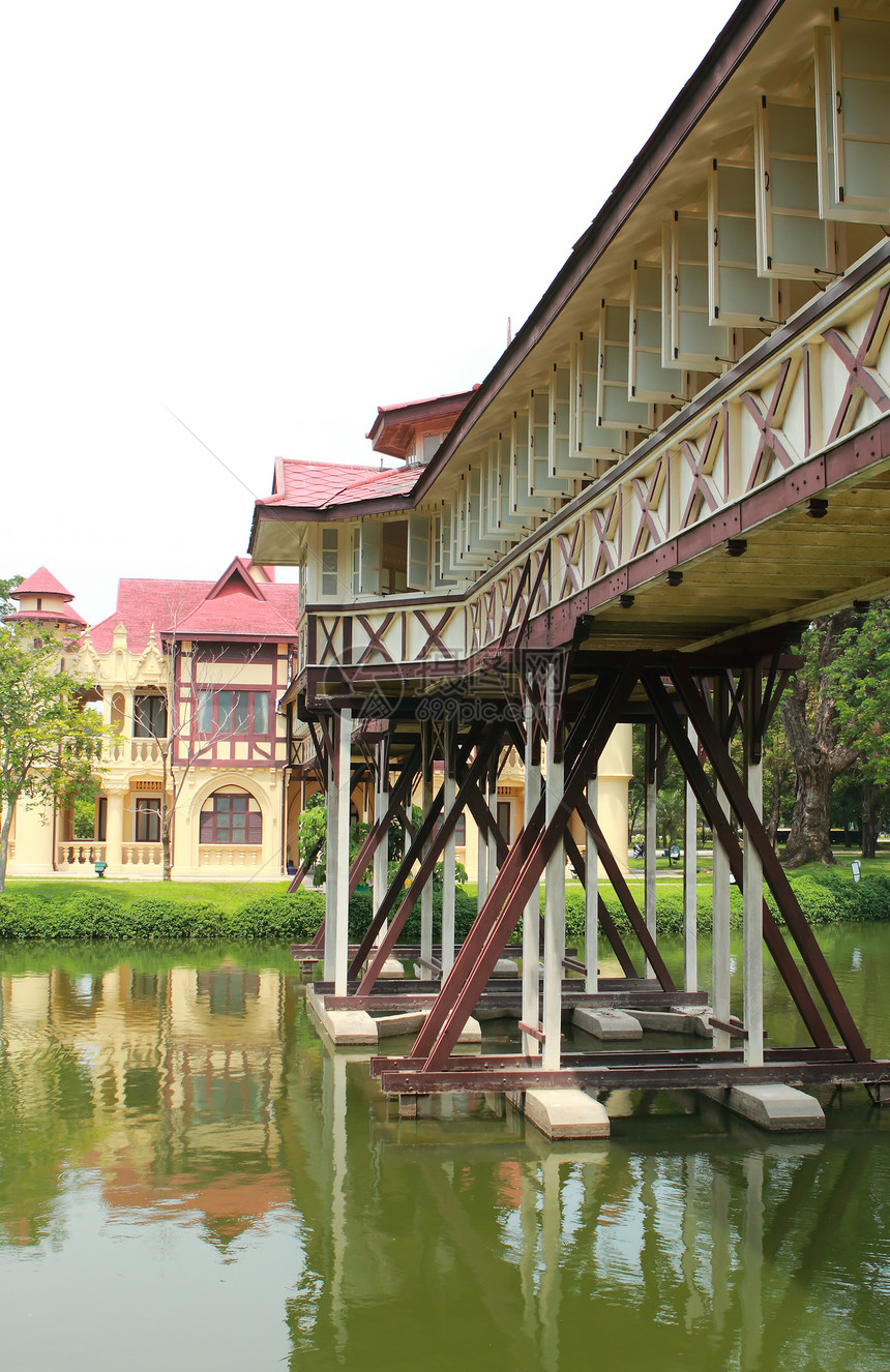 Rama King 6 泰国Nakhon病理学城堡历史性历史旅行院子地标住宅建筑房子游客图片