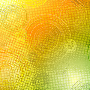 抽象背景插图艺术曲线季节乐趣红色橙子金子绿色坡度背景图片