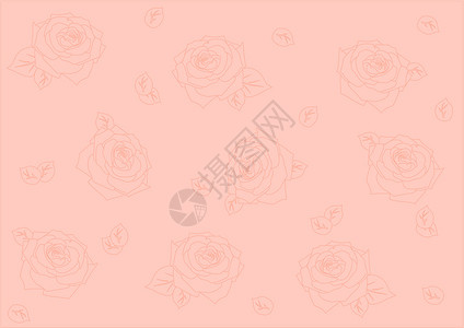 带玫瑰的无缝背景背景生日装饰墙纸优雅红色粉色纺织品花朵风格永恒背景图片