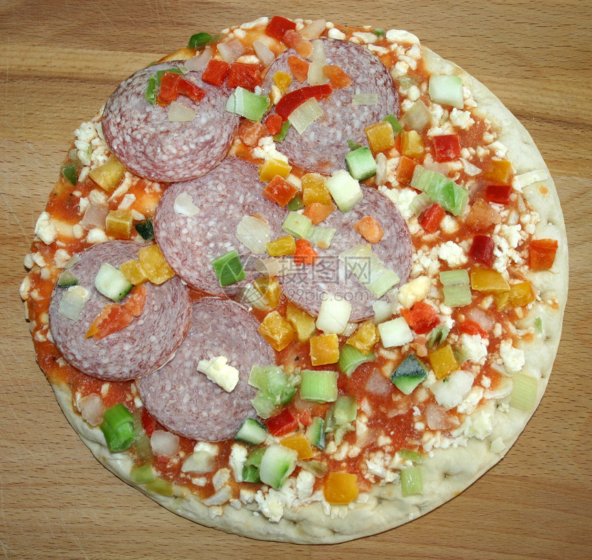 披萨圆环图片