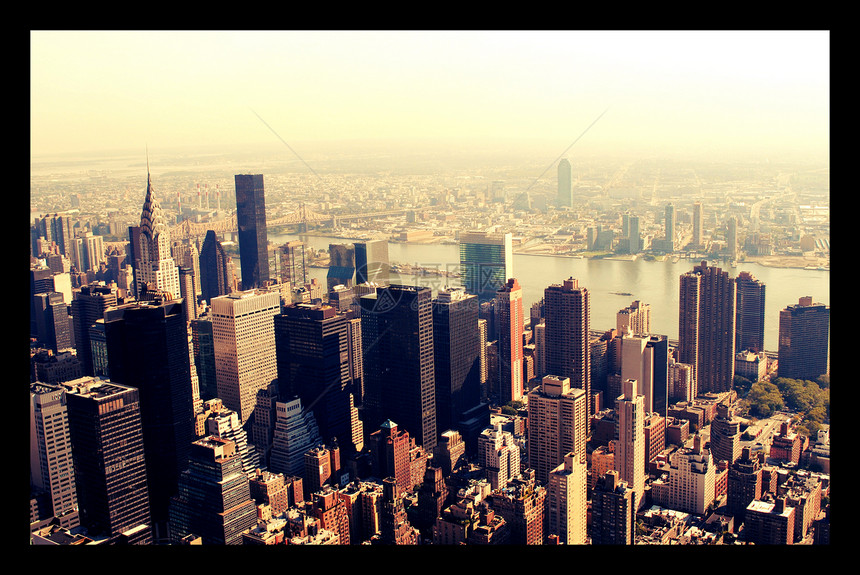 纽约视图建筑物天际图片