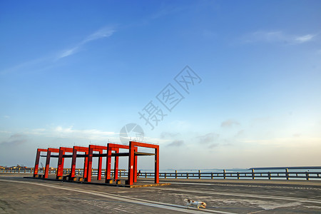 中国海口海岸风景热带国际海滩旅游背景图片