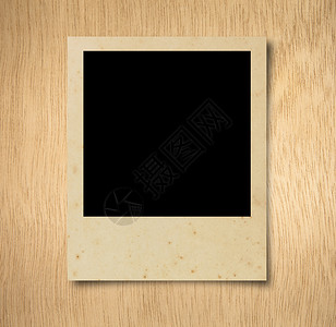 空白照片框木板乡愁海报木头艺术古董标签电影桌子卡片背景图片