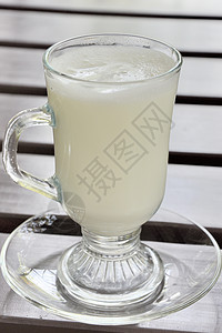 热牛奶白色牛奶饮料玻璃背景图片