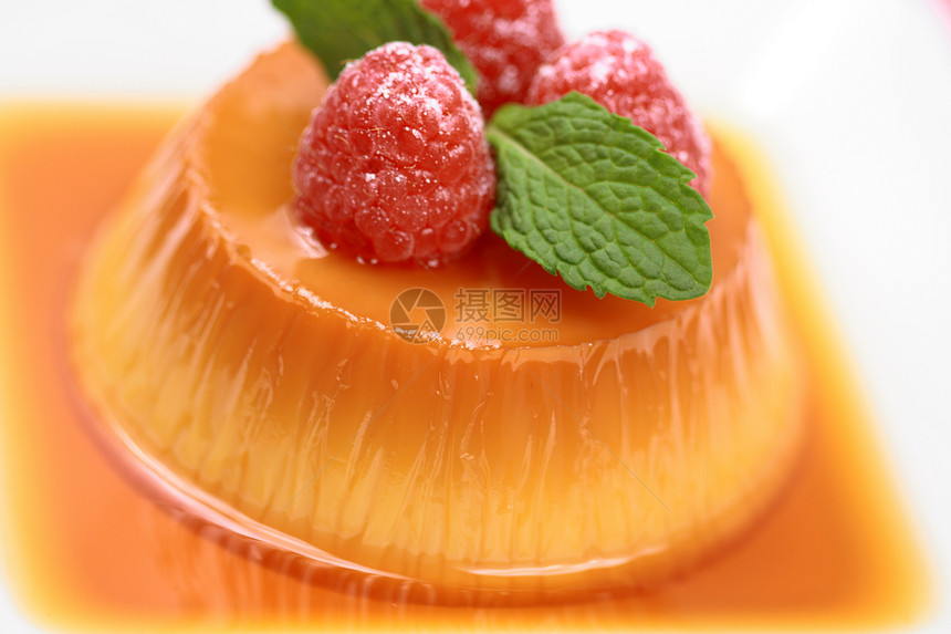 Flan 甜点图片